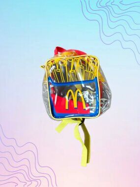 VINTAGE McDonald's French Fry Mini Backpack